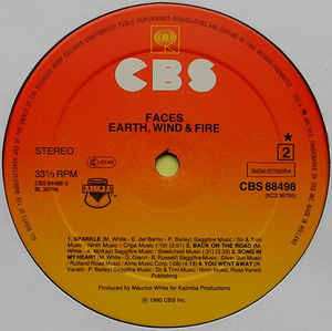 2LP Earth, Wind & Fire: Faces