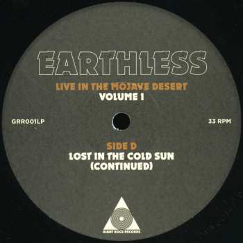 2LP Earthless: Live In The Mojave Desert (Volume 1)