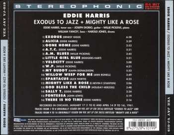 CD Eddie Harris: Exodus To Jazz + Mighty Like A Rose