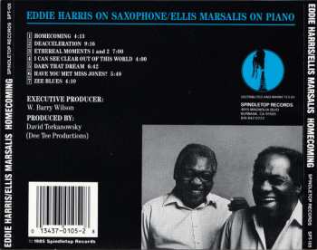 CD Eddie Harris: Homecoming
