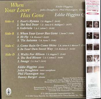 2LP Eddie Higgins Quartet: When Your Lover Has Gone LTD