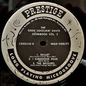 4LP/Box Set Eddie "Lockjaw" Davis: Cookin' With Jaws And The Queen: The Legendary Prestige Cookbook Albums LTD