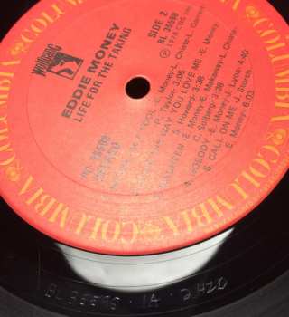 LP Eddie Money: Life For The Taking