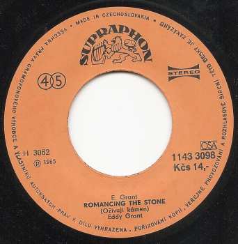 SP Eddy Grant: Baby Come Back / Romancing The Stone