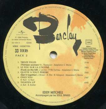 LP Eddy Mitchell: 7 Colts Pour Schmoll