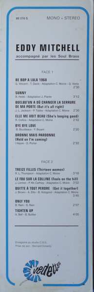 LP Eddy Mitchell: 7 Colts Pour Schmoll