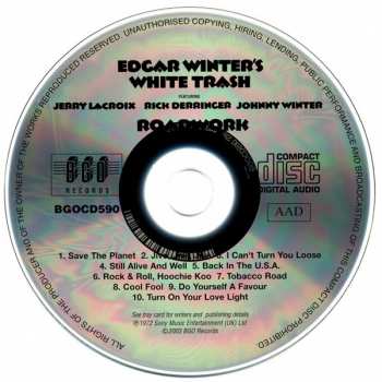 CD Edgar Winter's White Trash: Roadwork