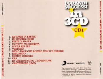 3CD/Box Set Edoardo Bennato: I Grandi Successi In 3 CD