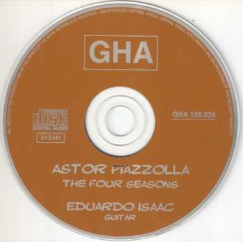 CD Eduardo Isaac: Astor Piazzolla - The Four Seasons