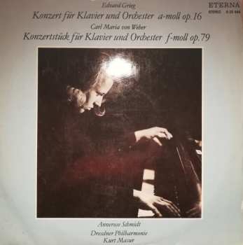 LP Edvard Grieg: Klavierkonzert A-Moll Op. 16 / Konzerstück F-Moll Op. 79