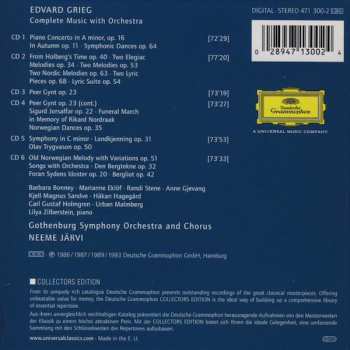 6CD/Box Set Edvard Grieg: Complete Music With Orchestra