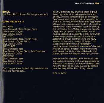 CD Egg: The Polite Force