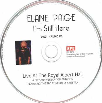CD/DVD Elaine Paige: I'm Still Here: Live At The Royal Albert Hall