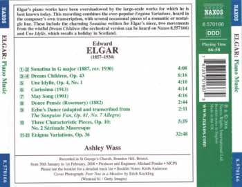 CD Sir Edward Elgar: Piano Music
