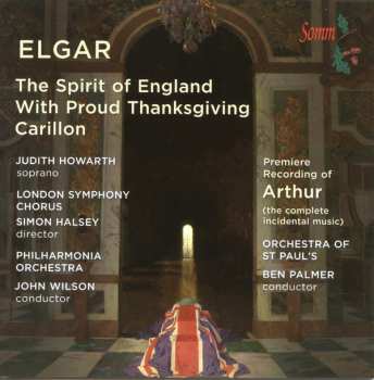 Album Philharmonia Orchestra: The Spirit Of England; With Proud Thanksgivings; Carillon; Arthur