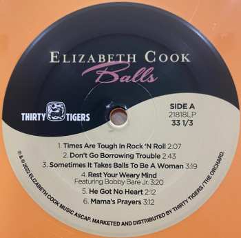 LP Elizabeth Cook: Balls CLR | DLX