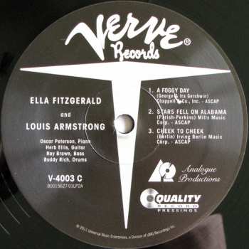 2LP Louis Armstrong: Ella And Louis