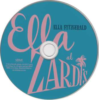 CD Ella Fitzgerald: Ella At Zardi's