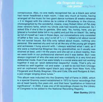 2CD Ella Fitzgerald: Ella Fitzgerald Sings The Cole Porter Song Book