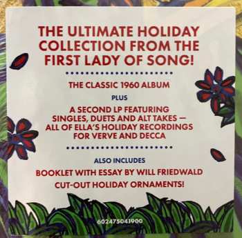 LP Ella Fitzgerald: Ella Wishes You A Swinging Christmas DLX