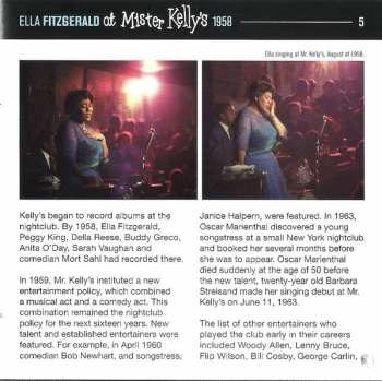 2CD Ella Fitzgerald: At Mister Kelly's 1958