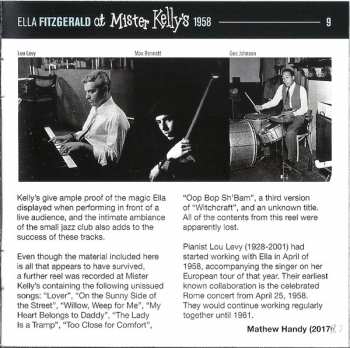 2CD Ella Fitzgerald: At Mister Kelly's 1958
