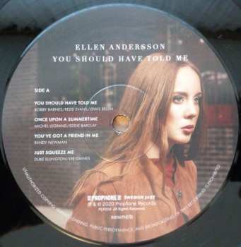 LP Ellen Andersson: You Should Have Told Me