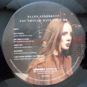 LP Ellen Andersson: You Should Have Told Me