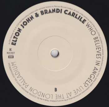 LP Elton John: Who Believes In Angels? Live At The London Palladium LTD