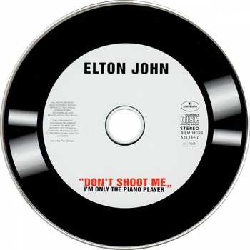 CD Elton John: Don't Shoot Me I'm Only The Piano Player