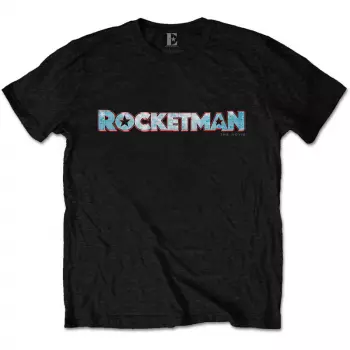 T-Shirt Rocketman Movie Logo Elton John 