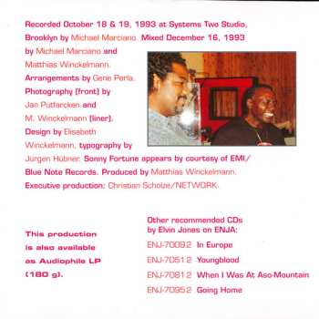 CD Elvin Jones: It Don't Mean A Thing...