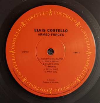 LP/SP Elvis Costello & The Attractions: Armed Forces