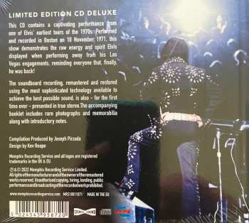 CD Elvis Presley: Like A Black Tornado  (Live At Boston Garden 1971) LTD | DLX