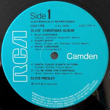 LP Elvis Presley: Elvis' Christmas Album