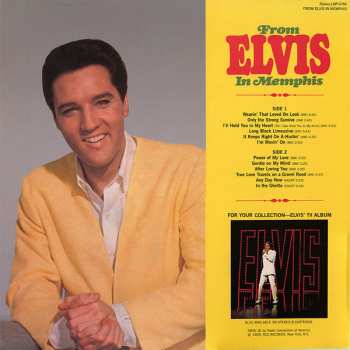 LP Elvis Presley: From Elvis In Memphis LTD