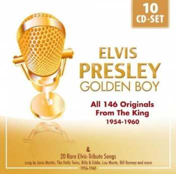 Album Elvis Presley: Golden Boy  (All 146 Originals From The King 1954-1960 & 20 Rare Elvis-Tribute Songs)