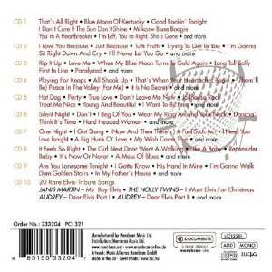 10CD/Box Set Elvis Presley: Golden Boy  (All 146 Originals From The King 1954-1960 & 20 Rare Elvis-Tribute Songs)