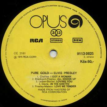 LP Elvis Presley: Pure Gold