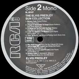LP Elvis Presley: The Sun Collection