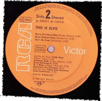 2LP Elvis Presley: This Is Elvis