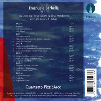 CD Emanuele Barbella: Six Duos