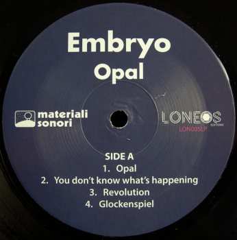 LP Embryo: Opal CLR | LTD