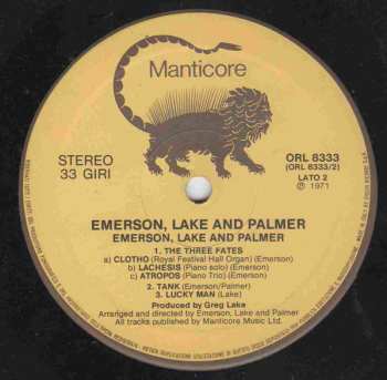 LP Emerson, Lake & Palmer: Emerson Lake & Palmer