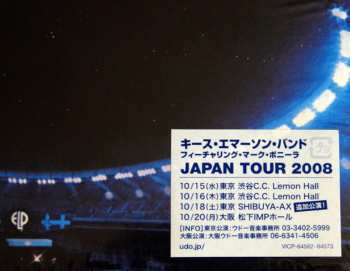 CD Emerson, Lake & Palmer: In Concert LTD