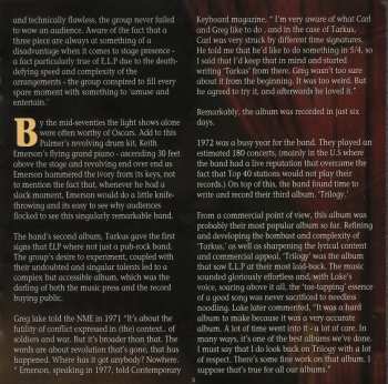 2CD Emerson, Lake & Palmer: The Show That Never Ends