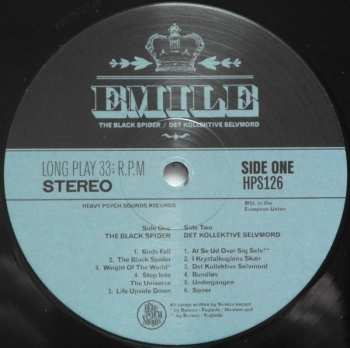 LP Emil Bureau: The Black Spider / Det Kollektive Selvmord