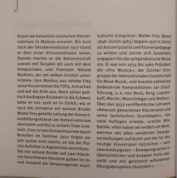 CD Emil Frey: Klavierwerke