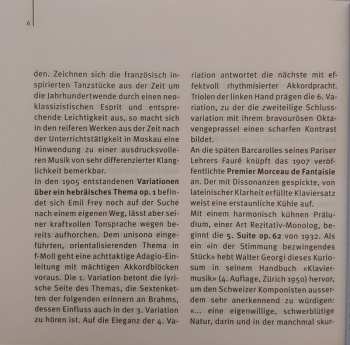 CD Emil Frey: Klavierwerke