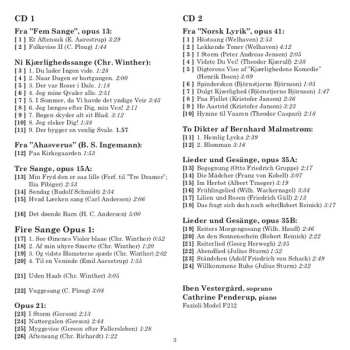 2CD Emil Hartmann: Nordic and German Songs 